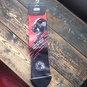 Star Wars Red and Black Darth Vader Socks